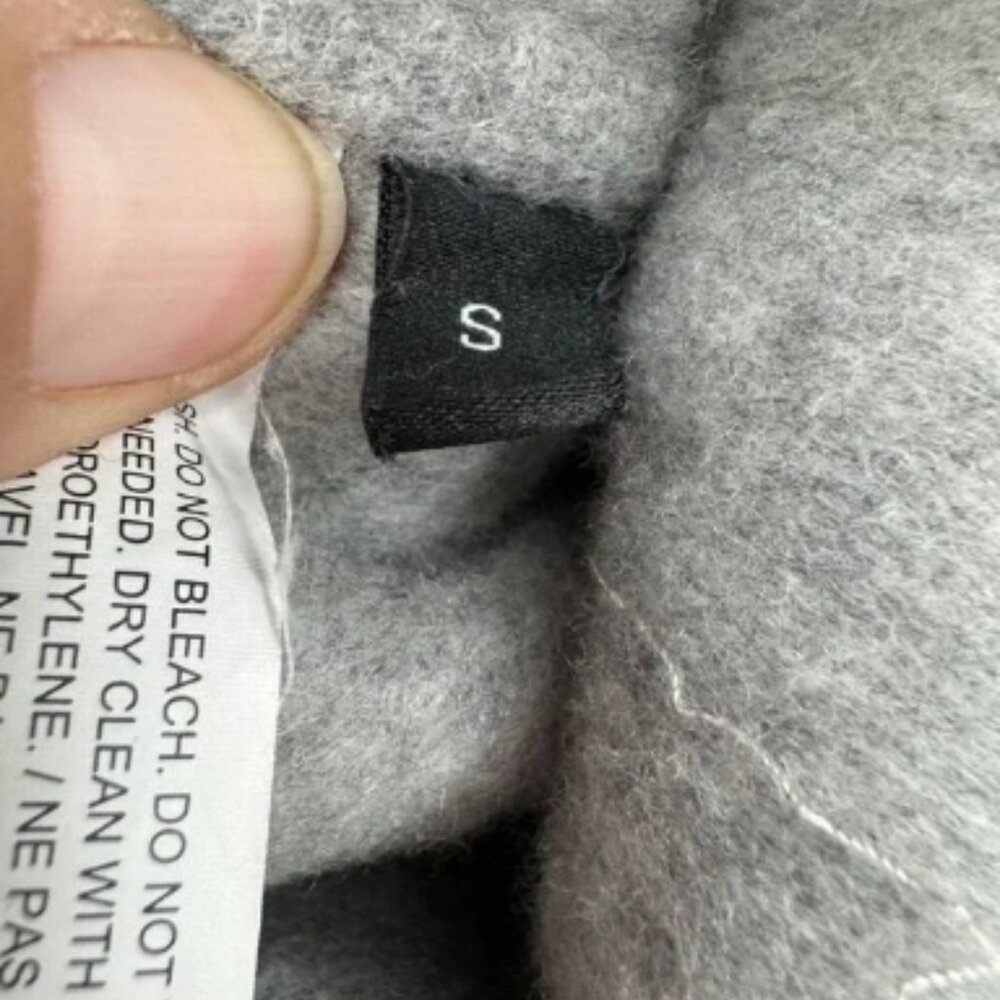 Theory Wool Cashmere Oversized Shirt Jacket LUXE NEW DIVIDE OS JK DF woman’s siz - Picture 7 of 12